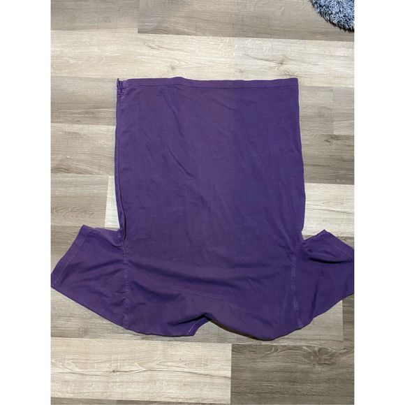 Izod NWT Luxury Sport Vintage Mineral Plum Purple Pocket T-Shirt, Size Large - Picture 5 of 7